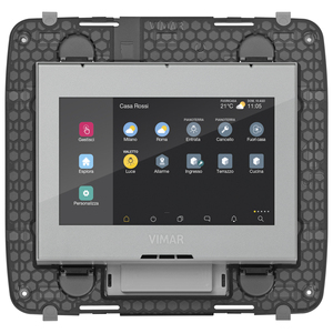 Panel de Control Táctil Vimar para Domótica de 4.3 Pulgadas, PoE8M, Neutro - Product Image 1