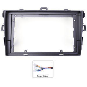 Cadre de façade d'autoradio pour Chevrolet GMC 2004-2006, universel, 10 pouces, panneau avant (argent), kit d'accessoires de voiture standard - Product Image 6