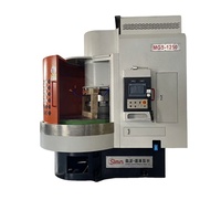 Machine de fraisage et de rectification verticale CNC automatique à broche rotative pour semi-conducteurs, cristaux optiques et céramiques