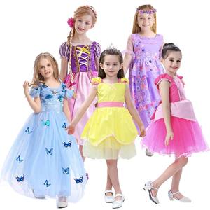 Costume d'Halloween pour enfants <span class=keywords><strong>belle</strong></span> <span class=keywords><strong>au</strong></span> <span class=keywords><strong>bois</strong></span> <span class=keywords><strong>dormant</strong></span> princesse fête filles costume <span class=keywords><strong>robe</strong></span> 2-10 ans <span class=keywords><strong>robe</strong></span> de princesse rose DISP-002 - Product Image 2