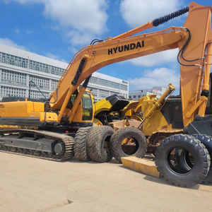 รถขุดไฮดรอลิกแบบตีนตะขาบ Hyundai 305LC-9T มือสอง น้ำหนัก 30.5 ตัน เครื่องยนต์ Cummins เกียร์ มอเตอร์ ประสิทธิภาพเชื่อถือได้ สำหรับงานดิน - Product Image 6