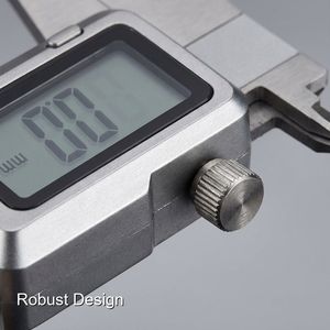 Calibre à pied à coulisse de précision Jeoro 150 mm 6 pouces en acier inoxydable, outil de mesure pour les projets d'ingénierie industrielle - Product Image 5