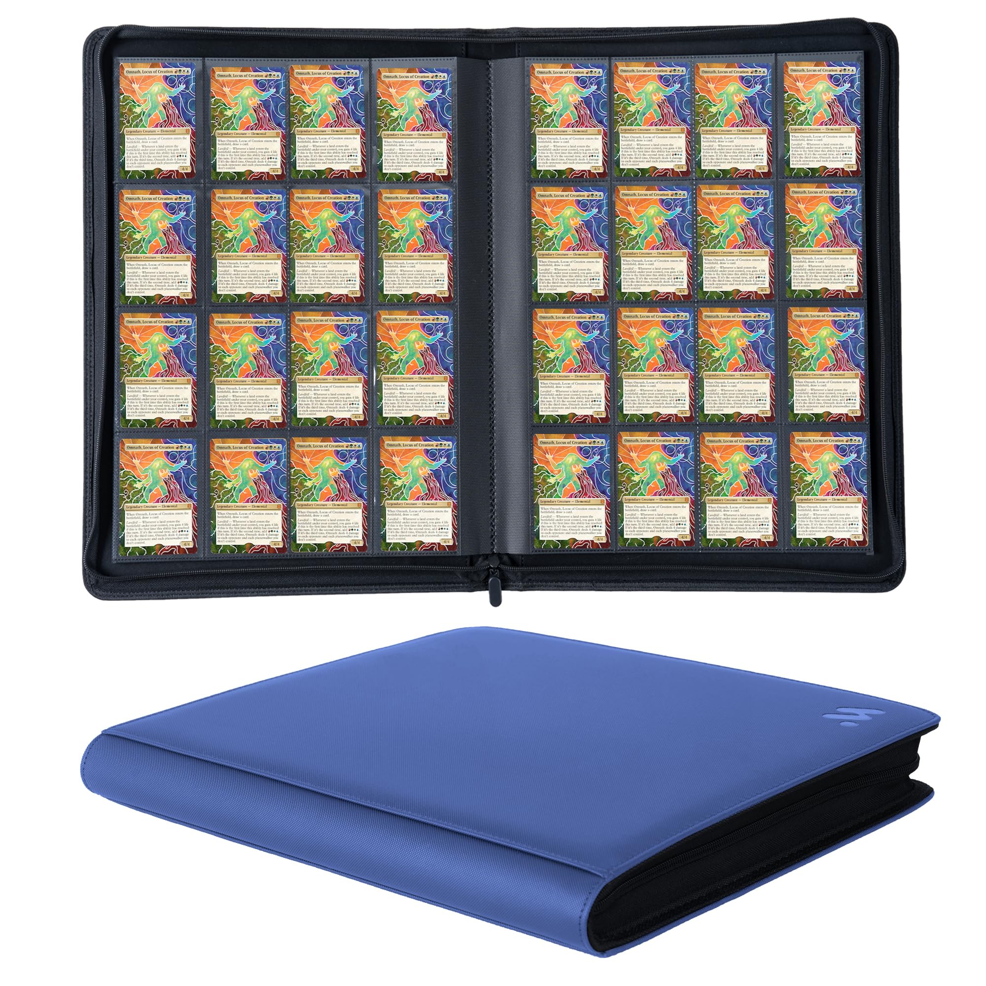PU Leather Premium Card Binder - 16 Pockets Trading Album