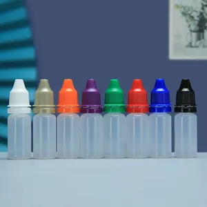 5Ml 10Ml 15Ml Plastic Eye Drops Container Dropper Medical Squeeze Bottle