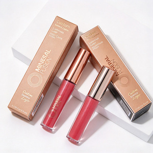 Boîtes d'emballage personnalisées pour rouge à lèvres et baume à lèvres avec logo, boîte en papier avec estampage à chaud doré pour l'emballage de maquillage liquide - Product Image 4