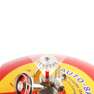 อุปกรณ์ดับเพลิงอัตโนมัติผงแห้งละเอียดพิเศษ4กก. แบบแขวนควบคุมอุณหภูมิแบบแขวน - Product Image 4