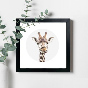 8 inch tròn các tông tường khung ảnh khung màu đen trong suốt trang trí khung hình tròn - Product Image 4