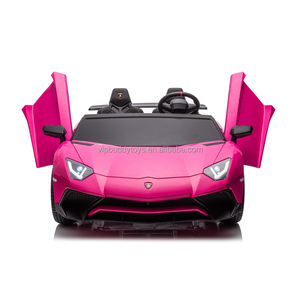 Giocattoli per bambini alimentazione a batteria per bambini Big Two Seats 24V Ride on Real Lamborghini Kids Big Cars for Children - Product Image 5