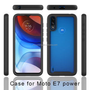 Armure robuste hybride 2 en 1, pièce + TPU, étui résistant aux chocs pour <span class=keywords><strong>Moto</strong></span> G9 Plus <span class=keywords><strong>G8</strong></span> Power <span class=keywords><strong>Lite</strong></span> One Fusion Plus G 5G Power 2021 - Product Image 2
