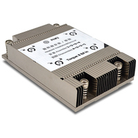 Dissipateur thermique pour serveur HDHFAN TDP 180W 1U en aluminium, refroidisseur de processeur AMD SP3 1U pour stockage d'énergie solaire