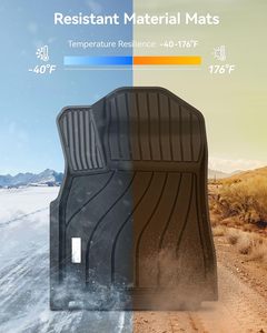 3W TPE <span class=keywords><strong>Tapis</strong></span> <span class=keywords><strong>de</strong></span> <span class=keywords><strong>sol</strong></span> tous temps pour <span class=keywords><strong>Porsche</strong></span> <span class=keywords><strong>Cayenne</strong></span> 2019- 2025 - Product Image 4