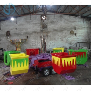 Atractivo Juego Mecánico Turbo Tubs para Carnaval, Parque de Diversiones Interior y Exterior, Equipo Giratorio Familiar para <span class=keywords><strong>Todas</strong></span> las Edades <span class=keywords><strong>en</strong></span> Venta - Product Image 2