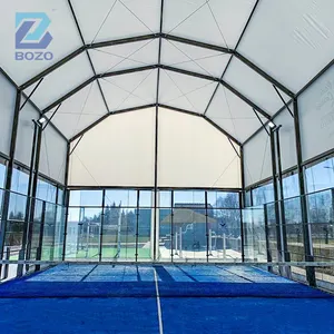 גואנגזו בוזו 10X30M אוהל חומר Pvc שקוף מצולע אוהל עבור ספורט Venueindustrial מצולע אוהל למחסן למכירה