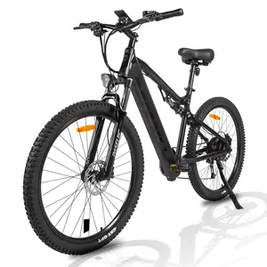 EUคลังสินค้าจัดส่งฟรีEจักรยานMTB 500W/13ahแบตเตอรี่จักรยานเสือภูเขาไฟฟ้า27.5มอเตอร์ด้านหลังสําหรับชาย
