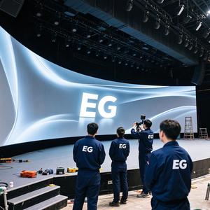 Pantalla LED Curva para Interiores EG HD, Panel LED P2.9, Muro de Video LED, Gabinete Flexible, Ideal para Estudios de Fotografía en España - Product Image 4