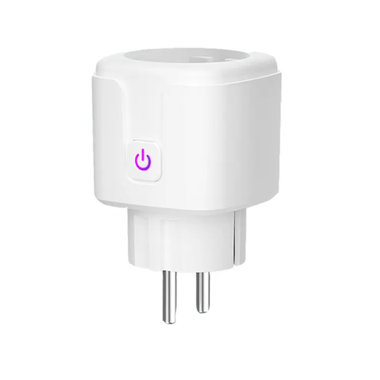 US UK EU Tuya Smart Home Wifi Smart Electrical Plug with Socket Customized Logo Wall Socket Amazon Alexa Google Wireless Plug