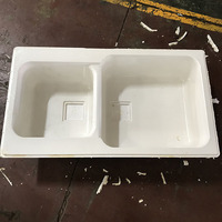 Presse à chaud hydraulique BMC SMC à quatre colonnes pour la fabrication d'éviers en quartz