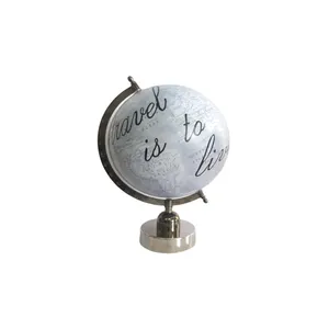 Bulk Hoeveelheid Hot Koop Best Design Nieuwste Decoratieve Grey Schrijven Aarde Globe Kopen Van Vertrouwde Leverancier