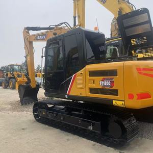Rất mới trong kho để bán sử dụng máy xúc Sany sy135 mô hình 13t máy xúc bánh xích - Product Image 2