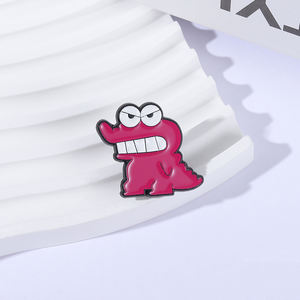 Waniyama San Rose Crocodile Émail Pin Cartoon Comic Anime Personnages Broche Revers Badge Mode Bijoux Cadeaux pour Enfants Amis - Product Image 2