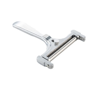Cortador de Queso Ajustable de Alambre de Acero y Aleación de Aluminio, Cuchillo Cortador de Queso Metálico para Uso Doméstico en la Cocina, Incluye Caja de Regalo - Product Image 1