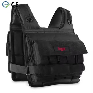 Gilet da Allenamento Pesante e Resistente con Piastre Regolabili in Cordura e Ghisa per Uso Domestico/<span class=keywords><strong>Club</strong></span> - Product Image 1