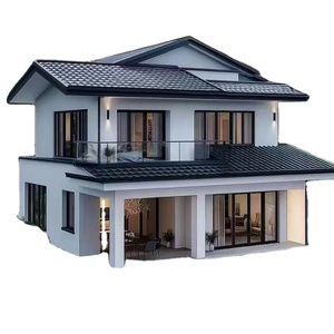 Casa Portatile Espandibile, <span class=keywords><strong>Villa</strong></span> Prefabbricata in Acciaio Leggero con Design a Parete in Vetro - Product Image 5