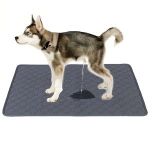 Weiche und langlebige wasserdichte Welpen bett matte Wieder verwendbares wasch bares Hunde trainings pad für Töpfchen-und Fütterung strain ing - Product Image 2