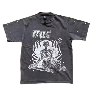 <b>Black</b> Color Wholesale 100% Cotton Men's <b>Long</b> Sleeve <b>T</b>-<b>Shirts</b> Eco-Friendly Oxford Fabric Sporty Style Best Quality Front Custom - Product Image 1