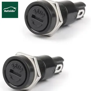 R3-11 패널 마운트 섀시 퓨즈 홀더 5x20mm 유리 퓨즈 10A 250V