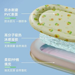 Pet cooling <b>mat</b>/ice nest, scratch-resistant dog cooling <b>mat</b>, cooling <b>cat</b> bed/dog bed, cool and refreshing <b>cat</b> sleeping <b>mat</b> for - Product Image 2