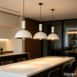 Lampada a Sospensione JACKSUN per Cucina e Bar, Luce Pendente Singola in Acrilico e Ferro, Misura Media, Illuminazione LED per Sala da Pranzo e Soggiorno, 4000K - Product Image 4