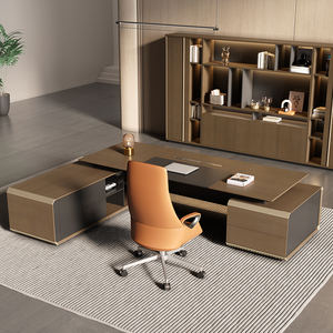 Escritorio en forma de L de alta calidad, <span class=keywords><strong>muebles</strong></span> de oficina, mesa Boss, <span class=keywords><strong>muebles</strong></span> de mesa de oficina Ceo, mesa moderna, <span class=keywords><strong>muebles</strong></span> de oficina modernos - Product Image 2