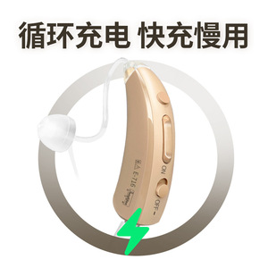 เครื่องช่วยฟังแบบชาร์จไฟได้ Banglijian E-716 สำหรับผู้สูงอายุที่มีปัญหาการได้ยิน ใช้พลังงานจาก USB แบตเตอรี่ 30 มิลลิแอมป์ - Product Image 2