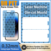 Film Roll PET Nano Fleksibel 9H Glossy/Matte Anti Gores Anti Pecah Lembaran A4 untuk Pelindung Layar Mesin Laser