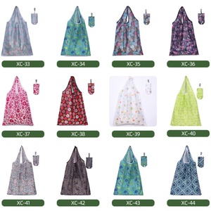 Sacs fourre-tout en polyester ripstop écologiques lavables, grande capacité, pliables, pour les courses - Product Image 6