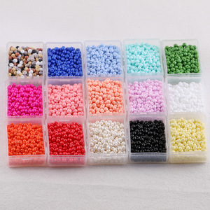 Perles Rondelles en Verre Plaqué 5 mm Colorées pour la Fabrication de Bijoux DIY, Accessoires Artisanaux pour Bracelets, Été 2024 - Product Image 1
