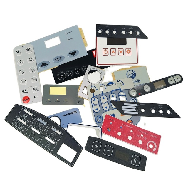 High Quality Custom Membrane Switch OEM/ODM Graphic Overlay Keypad & Faceplate good price membrane switch keyboard panel