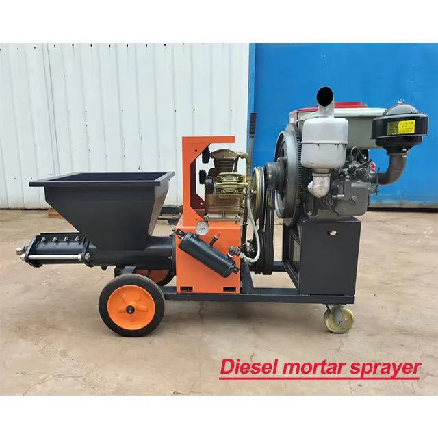 New Products Style 711 Cement Mortar Sprayer Concrete Grouting Spraying Machine