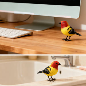 Juguete con Forma de Pájaro con Sonido por Inducción y Música, Tocar para Activar Llamadas y Melodías Realistas de Pájaros, Divertido y Educativo, Gran Venta - Product Image 5