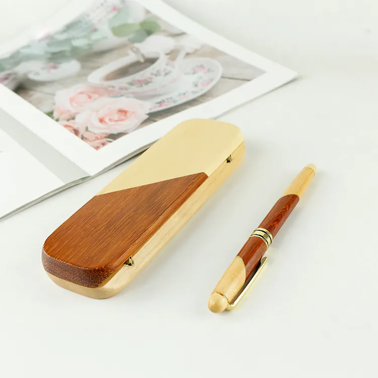 高級木製ボールペン売れ筋パーソナルメタルボールペン木製ボックスを含む高品質ビジネスコーポレーションギフト