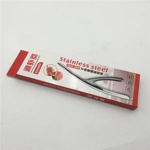 A2420 in acciaio inox Smart Peeler utensili da cucina facile gamberi Husking Peeling Opener pinza Peel Shrimp Clamp - Product Image 6