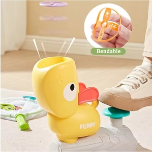 ของเล่นจรวดอากาศสำหรับเด็ก จรวดบินได้ จานบิน จรวดขับเคลื่อนด้วยเท้า เด็กชาย เด็กหญิง กระโดดเล่นกีฬา เกมสนุกๆ สำหรับเด็ก - Product Image 3