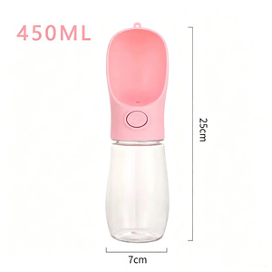 Bouteille d'eau portable/bouteille d'eau pour chiens, distributeur d'eau, abreuvoir pour promenade canine, fournitures pour animaux de compagnie. - Product Image 2