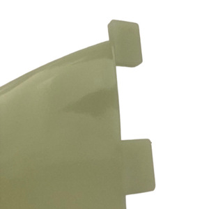 Juego de Aletas para Tabla de Surf Gl, 2+1, Material PP, para Uso en el Océano, Blanco, Negro, Verde - Product Image 4