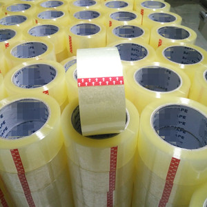 Nastro adesivo autoadesivo di alta qualità colla acrilica personalizzato piccolo BOPP nastro adesivo trasparente 48mm 100 Yard - Product Image 6