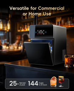 Máquina para Hacer Bolas de Hielo para Whisky, de Sobremesa, con Llenado Automático, Forma Redonda, para Bares, Kim001a - Product Image 2
