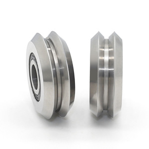 Roulements à billes à gorge profonde spéciaux non standard, guides linéaires à rainure en V, roues de transmission à rouleaux entièrement métalliques, approvisionnement direct Kent Bearing - Product Image 1