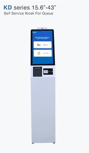 Kiosco con Pantalla Táctil de 21.5 y 32 Pulgadas con Lector de Tarjetas RFID NFC, Impresora Térmica, Máquina de Pedidos de Comida Rápida de Autoservicio - Product Image 5
