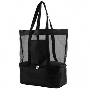 Sacs de shopping personnalisés de haute qualité, sacs en filet réutilisables, sacs de voyage, de sport, de natation, de plage - Product Image 1